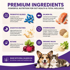 180ct Dog & Cat Probiotic Prebiotic Soft Chews - Chicken