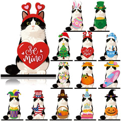 24-Day Christmas Animal Wooden Advent Calendar