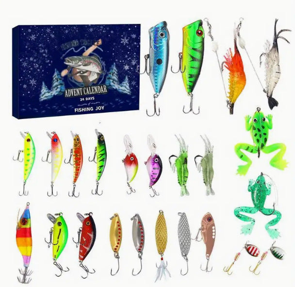 โณ Last day! 49% OFF โ ๐ฃ๐ Christmas Fishing Lures Advent Calendar โ Limited Release