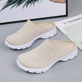 WOMEN'S BREATHABLE COMFORTABLE LIGHT HALF SLIPPERS