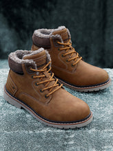 Men Outdoor Slip Resistant Warm Plush Lining Waterproof Snow Ankle Boots