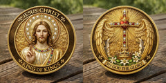 šFlash Sale 60% OFF - Jesus Christ ā King of Kings Coin