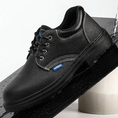 MEN'S ANTI-SMASH WATERPROOF WEAR-RESISTANT WORK SAFETY SHOES