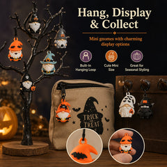 🎃 Last Day 50% OFF - 24 Days of Halloween Gnome Surprise Figures Advent Calendar Box