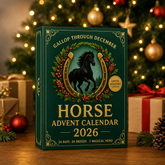 2026 🐎 Gallop Through December – Horse Advent Calendar