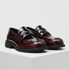 Andrea Leather Loafers
