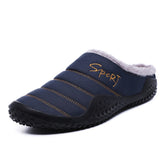 MEN'S HOME WATERPROOF COMFORTABLE CASUAL COTTON SLIPPERS
