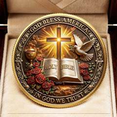✝️ 49% off — Faith and Freedom Anniversary Metal Commemorative Coin