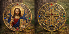 šFlash Sale 60% OFF - Jesus Christ Salvator Mundi Commemorative Coin