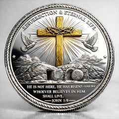 đNew Year 60% OFF- Yeshua â The True Light Christian Commemorative Coin