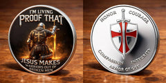 đNew Year 60% OFF- Christian Warrior Coin â Armor of God Edition