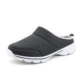 MEN'S COMFORTABLE PLUSH WATERPROOF SEMI-DRAG CASUAL SHOES