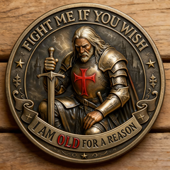 šLast Day 49% OFF -āļø āOld Knight ā A Warrior of Christā Commemorative Coin š”ļø