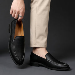 James Leather Loafers