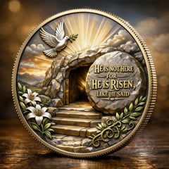 ❤️Last Day 50% OFF - ✝️“No Greater Love” Resurrection Commemorative Coin