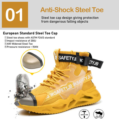2023 Steel Toe Work Shoes No.7719