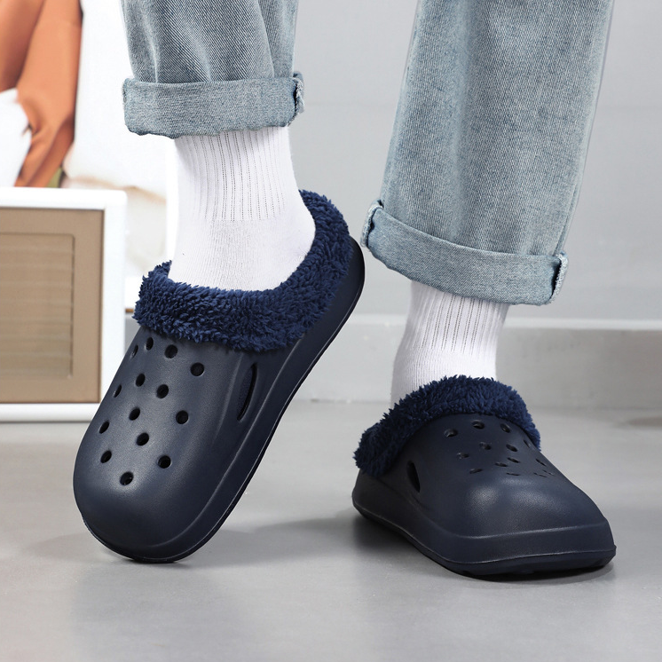MEN'S WARM AND COMFORTABLE EVERYDAY COTTON SLIPPERS FOR AUTUMN AND WINTER