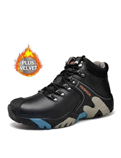 2022 Ultra-Light Waterproof Steel Toe Non-Slip Fashion Work Shoes