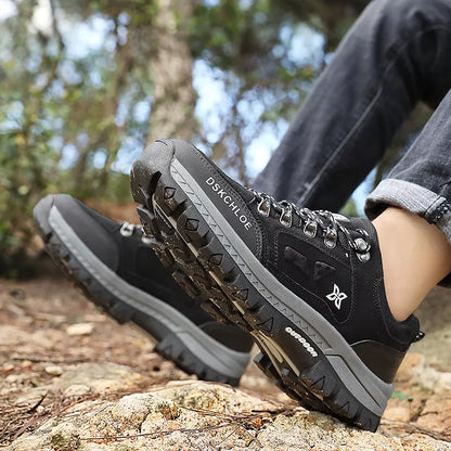 Men's good arch support outdoor breathable walking shoes 2022