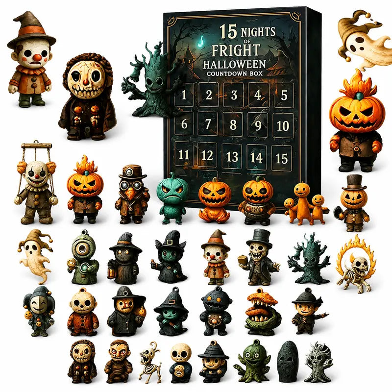 2026 Halloween Countdown Advent Calendar Gift Box-31 Nights of Fright Blindbags Surprise Set