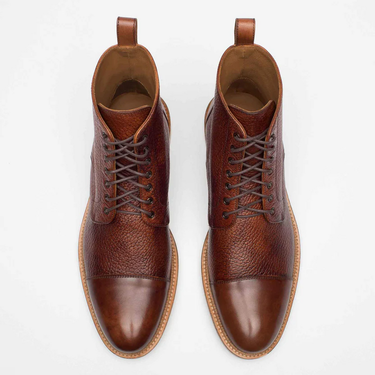 The Rome Boot in Oxblood