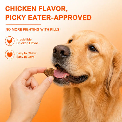 180ct Dog & Cat Skin & Coat Soft Chews