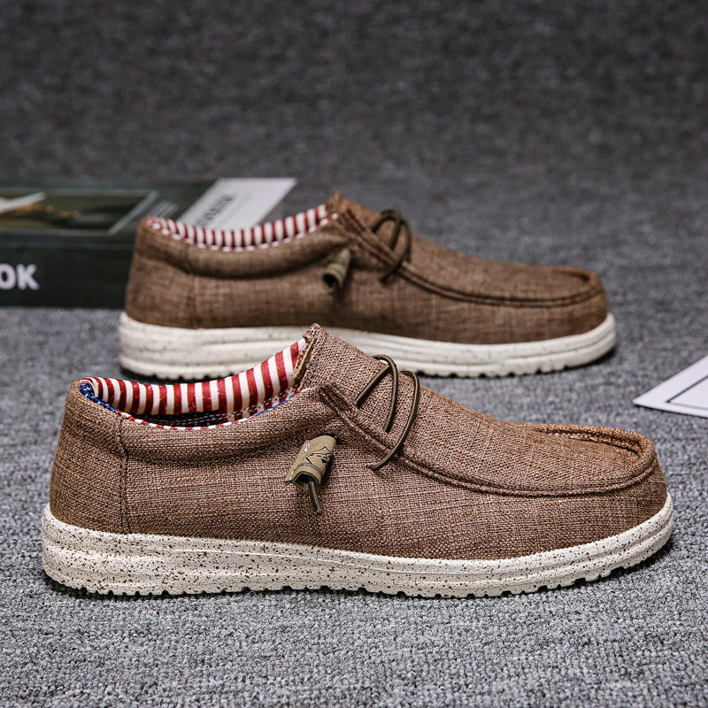 MEN'S COMFORTABLE BREATHABLE LINING FLAG CASUAL SHOES
