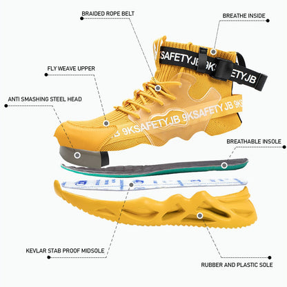 2023 Steel Toe Work Shoes No.7719