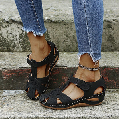 Casual Comfort Wedge Sandals