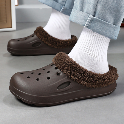 MEN'S WARM AND COMFORTABLE EVERYDAY COTTON SLIPPERS FOR AUTUMN AND WINTER