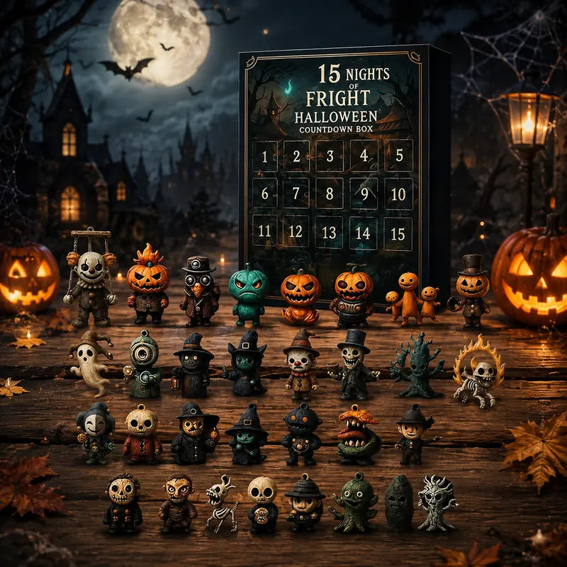 2026 Halloween Countdown Advent Calendar Gift Box-31 Nights of Fright Blindbags Surprise Set