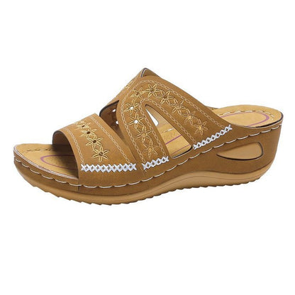 Premium Orthopedic ThickPlatform Slipper Sandals