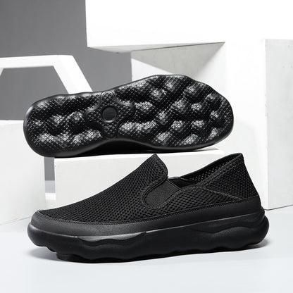 MEN'S COMFORTABLE AND BREATHABLE SPORTS COLLAPSIBLE HEEL SHOES