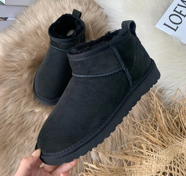 2022 Waterproof built-in plush mini boots