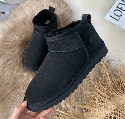 2022 Waterproof built-in plush mini boots