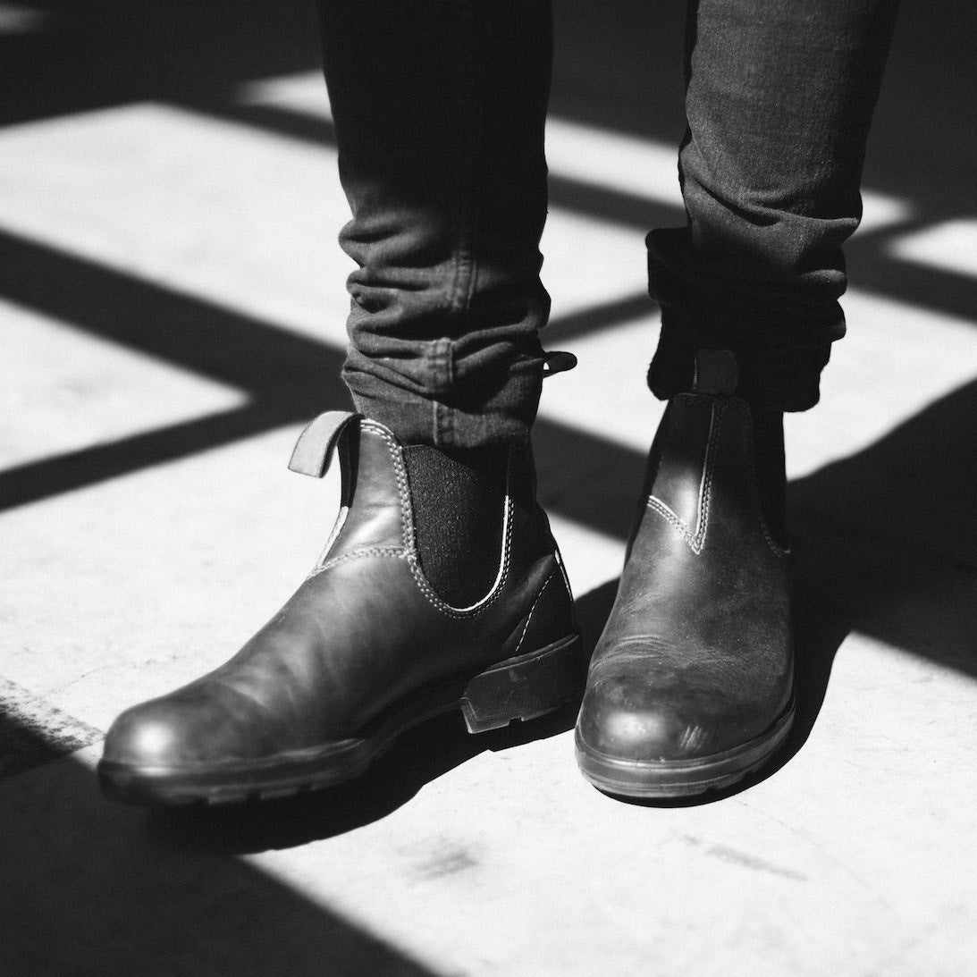 Vintage Leather Boots Martin Boots