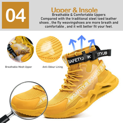 2023 Steel Toe Work Shoes No.7719