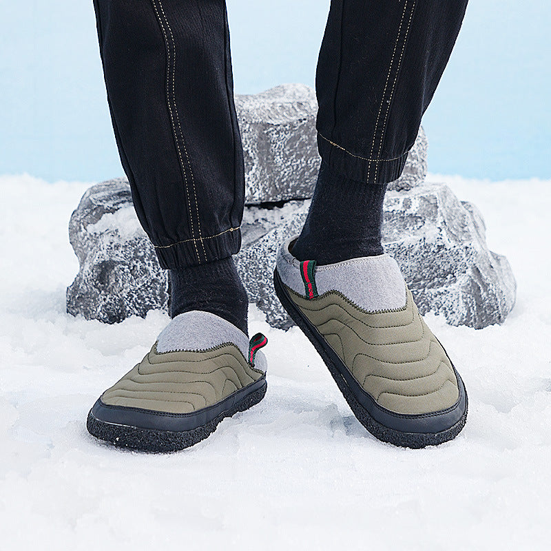 MEN'S WARM AND COMFORTABLE HALF PACK CASUAL SHOES