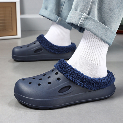 MEN'S WARM AND COMFORTABLE EVERYDAY COTTON SLIPPERS FOR AUTUMN AND WINTER