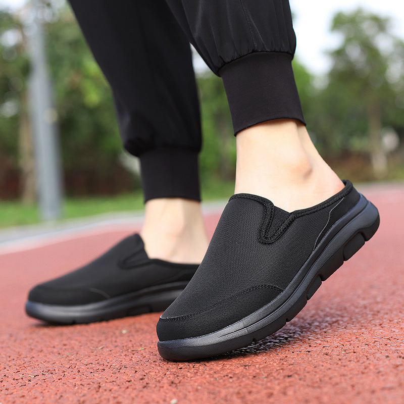 MEN'S COMFORTABLE LINED FLEECE ARCH SUPPORT SPORTS SANDALS