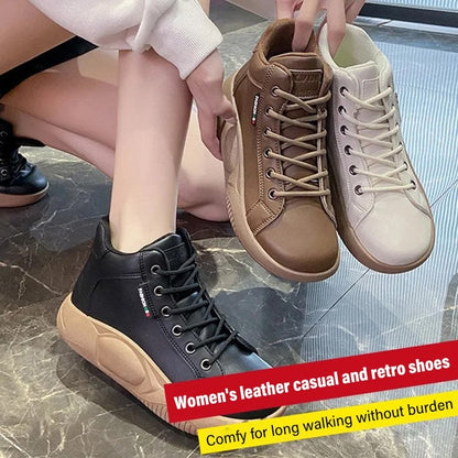 2022 Women's High Top Thick Sole Martin Boots