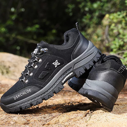 Men's good arch support outdoor breathable walking shoes 2022