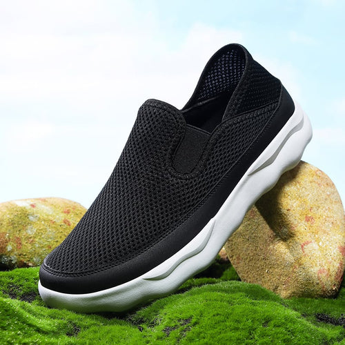 MEN'S COMFORTABLE AND BREATHABLE SPORTS COLLAPSIBLE HEEL SHOES