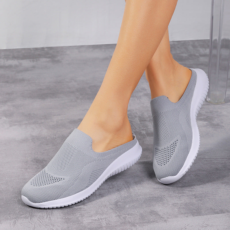 WOMEN'S CASUAL SPORTS SHOES FLYING WOVEN SHOES