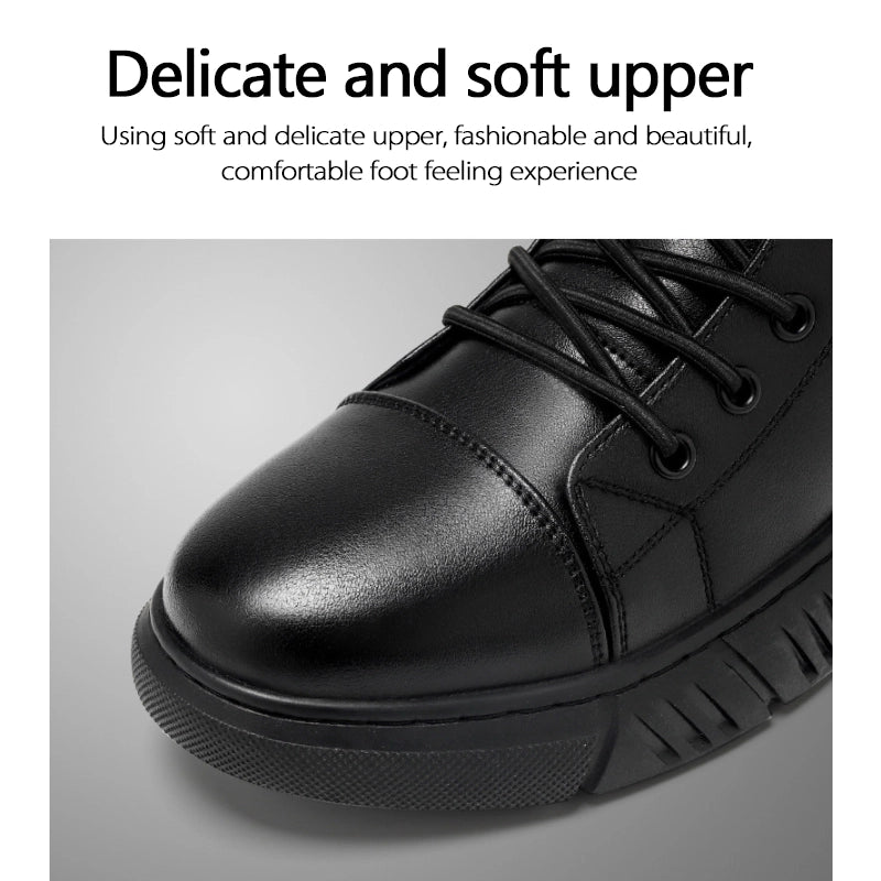 2022 Men's Casual Versatile Genuine Leather Ankle Boots