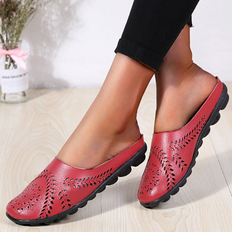 Xshoeey Casual All-match Hollow Slippers