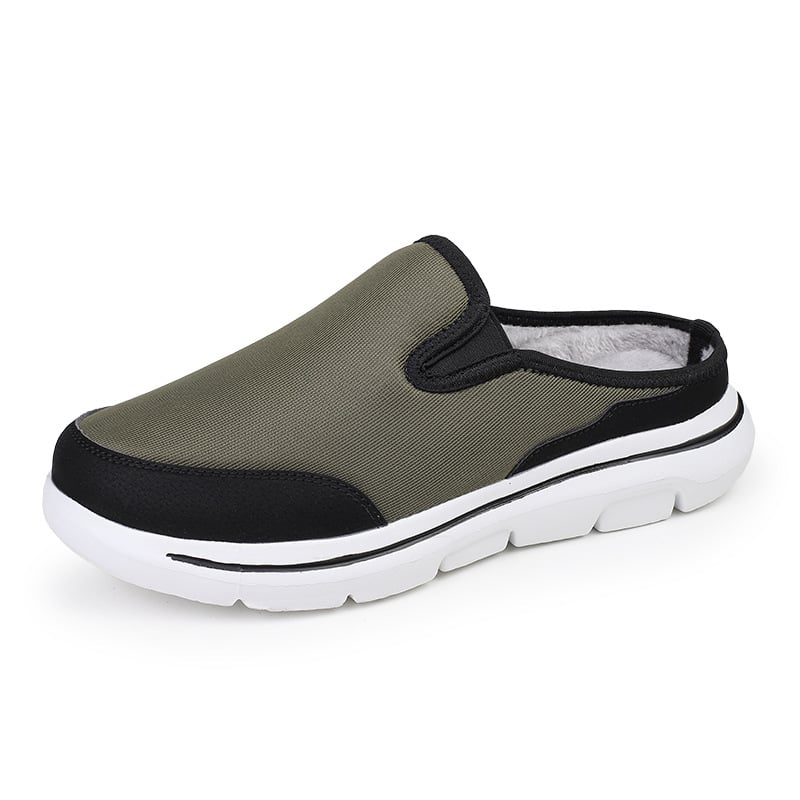 MEN'S COMFORTABLE LINED FLEECE ARCH SUPPORT SPORTS SANDALS