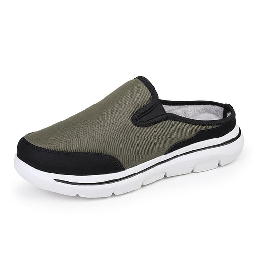MEN'S COMFORTABLE LINED FLEECE ARCH SUPPORT SPORTS SANDALS