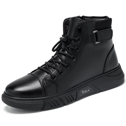 2022 Men's Casual Versatile Genuine Leather Ankle Boots