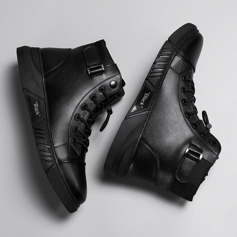 2022 Men's Casual Versatile Genuine Leather Ankle Boots